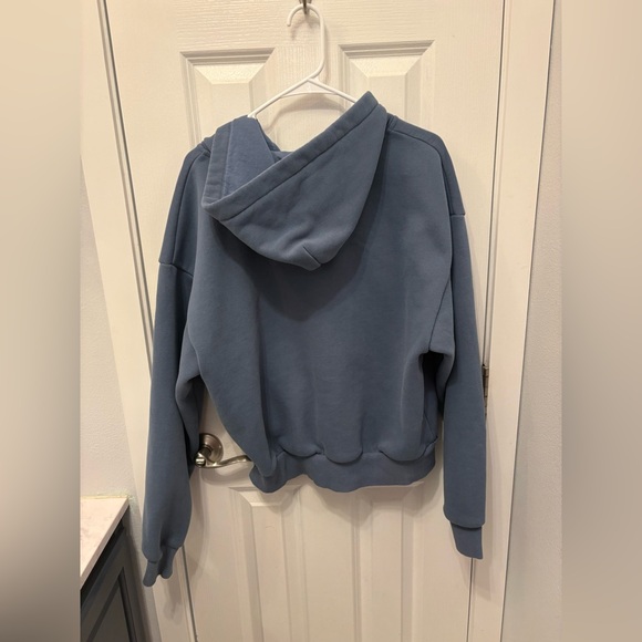 PacSun Blue Hoodie with Skull Graphic - Picture 2 of 3